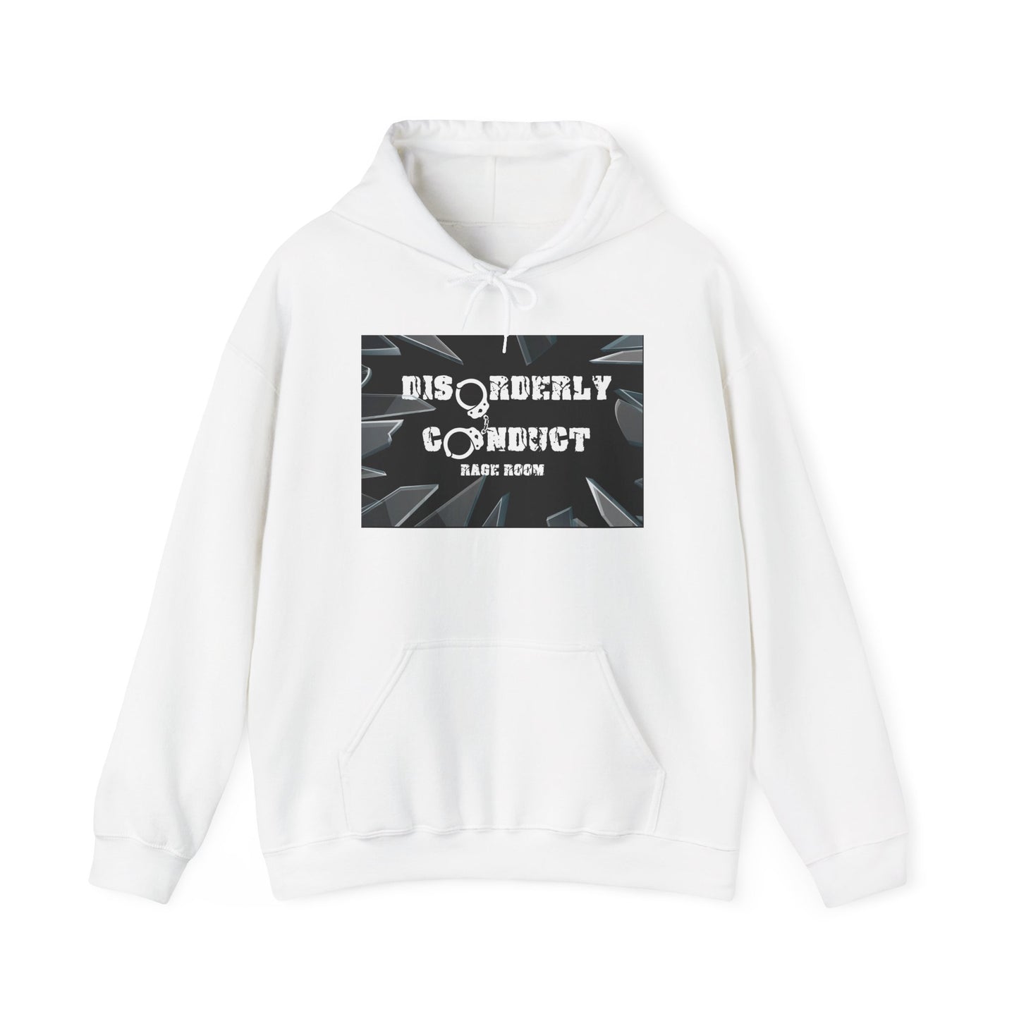 Disorderly Conduct Rage Room Unisex Heavy Blend™ Hooded Sweatshirt