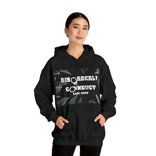 Disorderly Conduct Rage Room Unisex Heavy Blend™ Hooded Sweatshirt