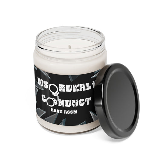 DISORDERLY CONDUCT RAGE ROOMS Scented Soy Candle, 9oz