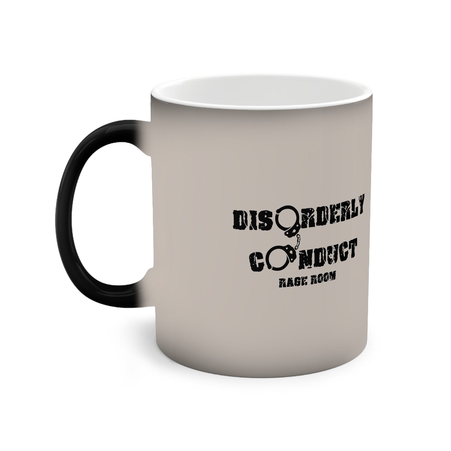 DISORDERLY CONDUCT RAGE ROOMS Color Changing Mug