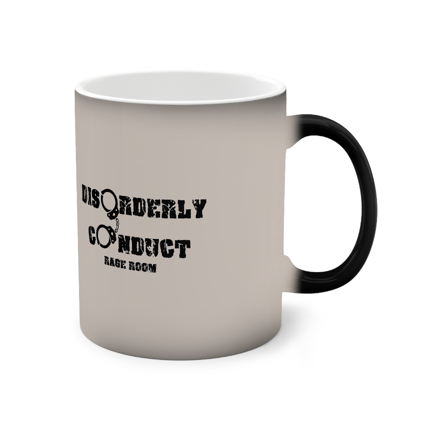 DISORDERLY CONDUCT RAGE ROOMS Color Changing Mug