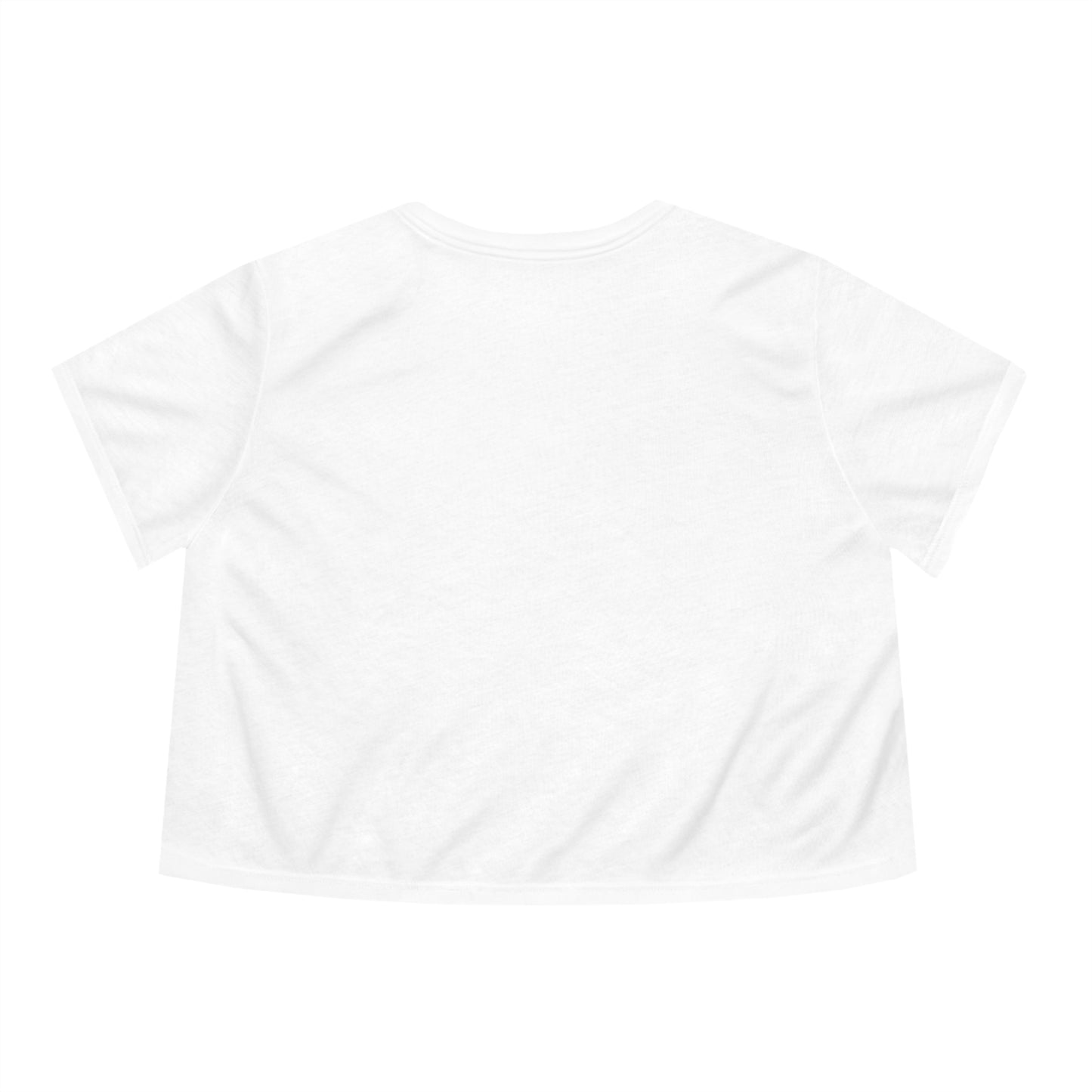 TS I Did Something Bad Women's Flowy Cropped Tee